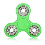 Fidget Spinner Toy Stress Relief High Speed Hand Spinner by EZ Tech Easy Simple Smart (Lime Green)