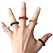 15 Pieces Massage Rings, Acupressure Finger Ring Set for Kids Teens Adults (5 Colors)