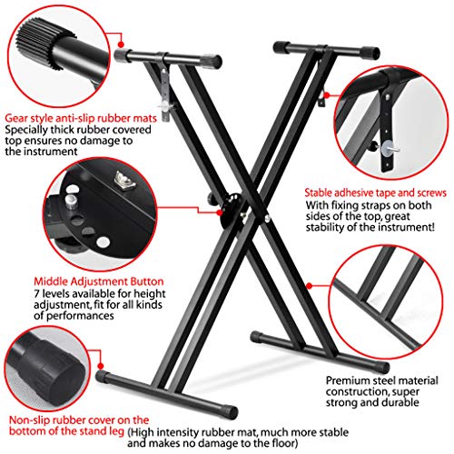 Nord Stage 3 Compact Keyboard Bundle with Nord GB73 Gig Bag, Expression Pedal, Sustain Pedal