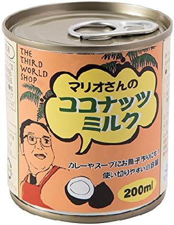 Amazon 第3世界ショップ マリオさんのココナッツミルク 0ml 4個 第3世界ショップ 果汁 通販