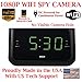 SecureGuard 1080P HD WiFi Wireless IP Alarm Clock Radio Hidden Security Nanny Cam Spy Camera with 16GB SD Card Included ( 100% COVERT / No Pinhole / No Lights Sounds / No buttons )