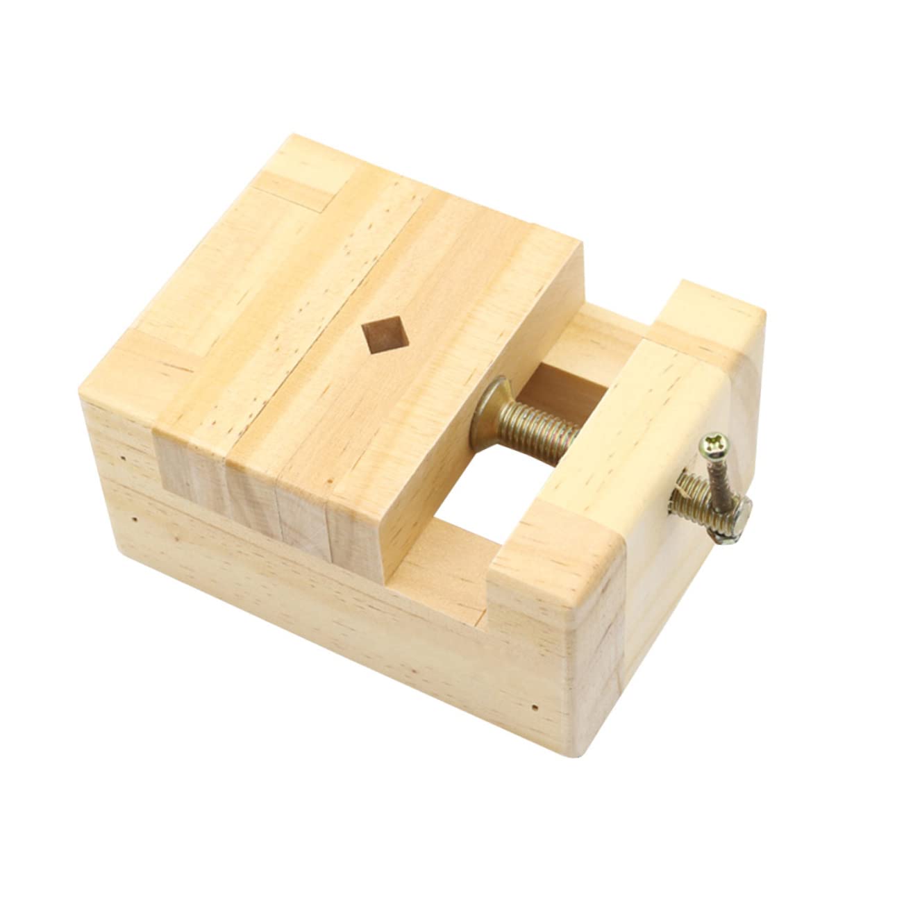 VILLCASE Hand for Kids Whittling Kit Whittling Kit for Beginners Wood Carving Kit Engraved Tool Vise Suite Wooden Beige Pine Wood Seal Child Wood Blocks Bench Vice