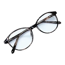Blue Light Reading Glasses Round Frame Spring Hinge