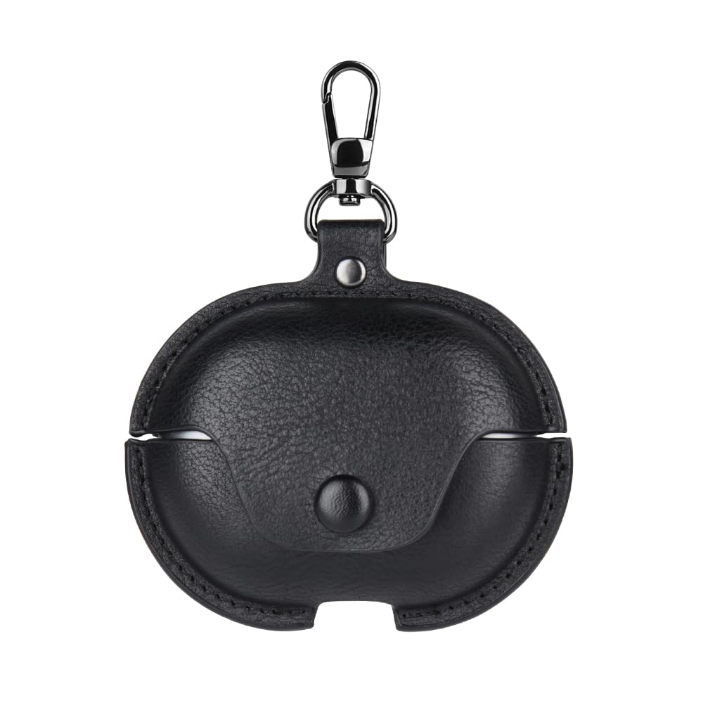 CasurvivePro Business PU Leather Headphone Case for Huawei FreeClip, Anti-fall Leather Earphone Case, Retro Leather Earphone Case, Dark Brown