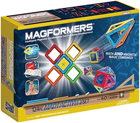 Magformers Math Activity 124 Piece Set