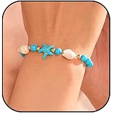 Shell Bracelets for Women Boho Seashell Rope Bracelet Beach Bracelets for Women Starfish Bracelet Suffer Beach Jewelry