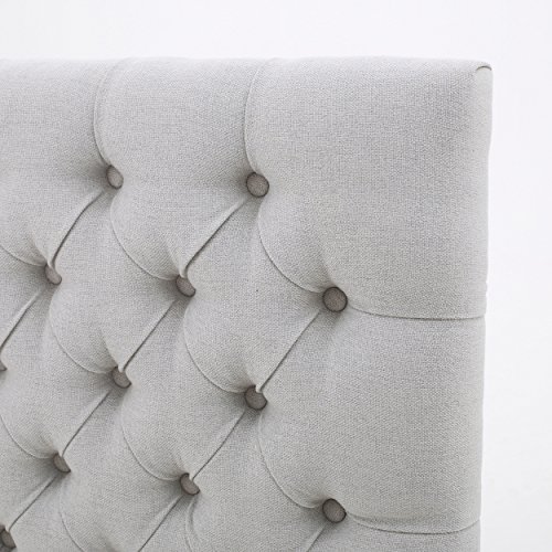 Christopher Knight Home Jezebel Fabric Headboard, Queen / Full, Light