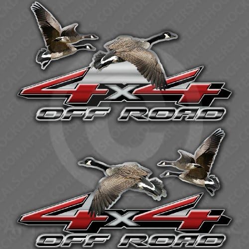 4x4 Truck Goose Hunting Decals Geese Waterfowl
