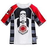 Disney Store Star Wars Boy Swim Shirt Rash Guard (Multi, 5-6)