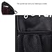 Fafada Three Thicken layers Waterproof Nylon Roller Skate Bag Ice Skating Shoes Bag(Black)