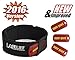 #1 premium Mosquito Repellent Bracelet NEW AND IMPROVED with 8 Essential Oils 2017 Edition from La Relief. 100% Natural and Deet Free Made of 100% High Grade Essential Oils (Black)