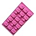 Witkey 15 Cavity Cute Cat Shape Non Stick Silicone Fondant Chocolate Candy Baking Cookie Moulds Soap Decorating Molds