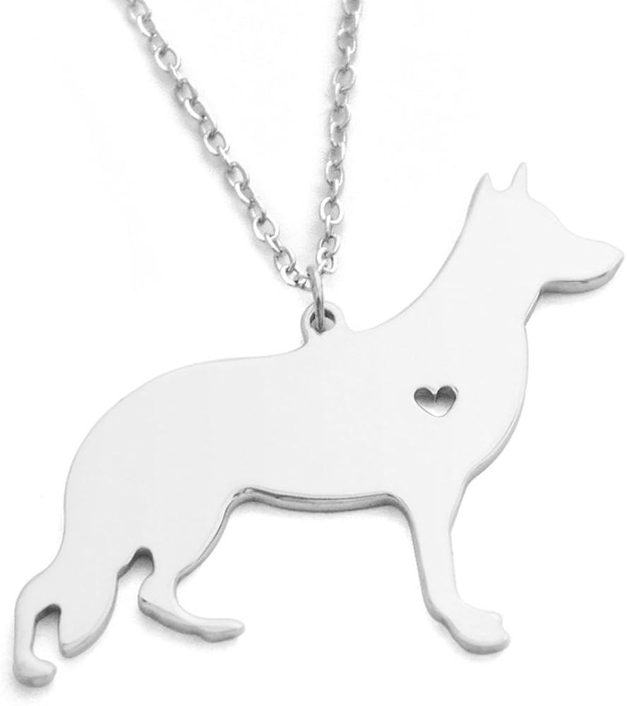 german shepherd pendant