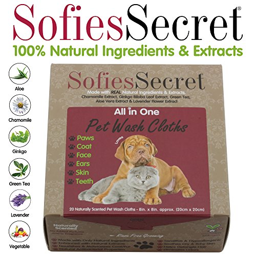 sofies secret pet wipes