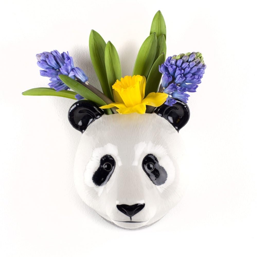 Quail Ceramics - Panda Wall Vase