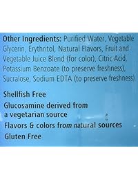 Wellese glucosamina y condroitina para el movimiento de las articulaciones y MSM 0.07 qt (2.11 qt)