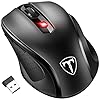 [Updated Version] Wireless Mouse, Patuoxun 2.4G USB Wireless Mice Optical PC Laptop Computer Cordless Mouse with Nano…