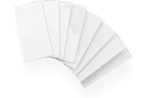 V-MOZZA Peel and Stick Glass Tile, 40-Sheet Glass Subway Tiles 3" X 6" Subway Tile 5 Sq Ft Glossy White Glass Backsplash Tiles for Kitchen Bathroom Shower