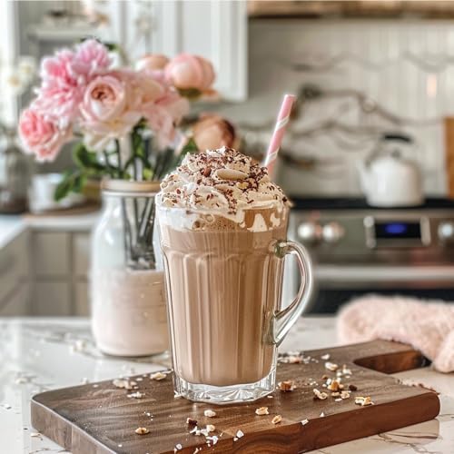 JORDAN’S SKINNY MIXES SUGAR FREE COFFEE SYRUP, MOCHA COFFEE FLAVORING SYRUP, ZERO CALORIE DRINK MIX, LATTES, BAKING, PROTEIN SHAKE OR COCKTAIL, DAIRY & GLUTEN FREE, KOSHER, 25.4 FL OZ, 2 PACK