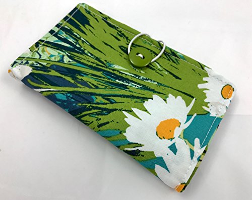 Tea Bag Wallet Case Organizer - Lavish Mothers Garden in Rich