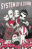 System Of A Down - Music Poster / Print (Animated Characters) (Size: 24