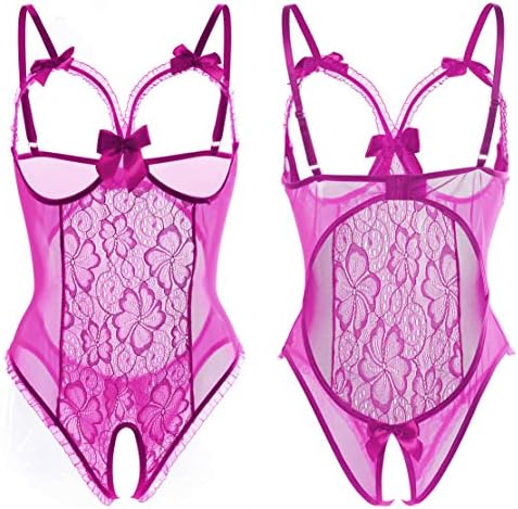 Lingerie for Women One-Piece Teddy Lingerie Bodysuit Lace Nightie