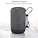Bluetooth Speakers Portable, IPX56 Waterproof Speaker Wireless, 20W Dual Drivers, HD Surround Sound, Built in Mic, TF/AUX/USB Port, Auto Off, Perfect Loud Speaker for Home Travel Beach Party(Gray)thumb 4