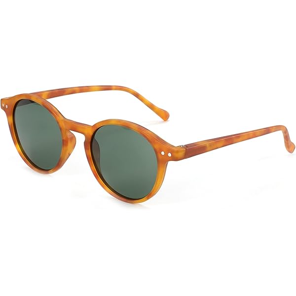 Amazon.com: CANYEUX Vintage Round Polarized Sunglasses for  display picture 1