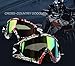 IFLYING Snow Skiing Snowboarding Motocross Anti-Fog Goggles Dustproof Scratch-Resistant Bendable Unisex Goggles (Multi-color, Rainbow)