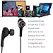 USB Type C Earphones, Acessorz Wired in-Ear Magnetic Earbuds with Mic, Stereo Bass Noise Cancelling Headphones Gym Sports Headsets Compatible with Google Pixel 3/2/XL, Huawei, Essential Phone - Black