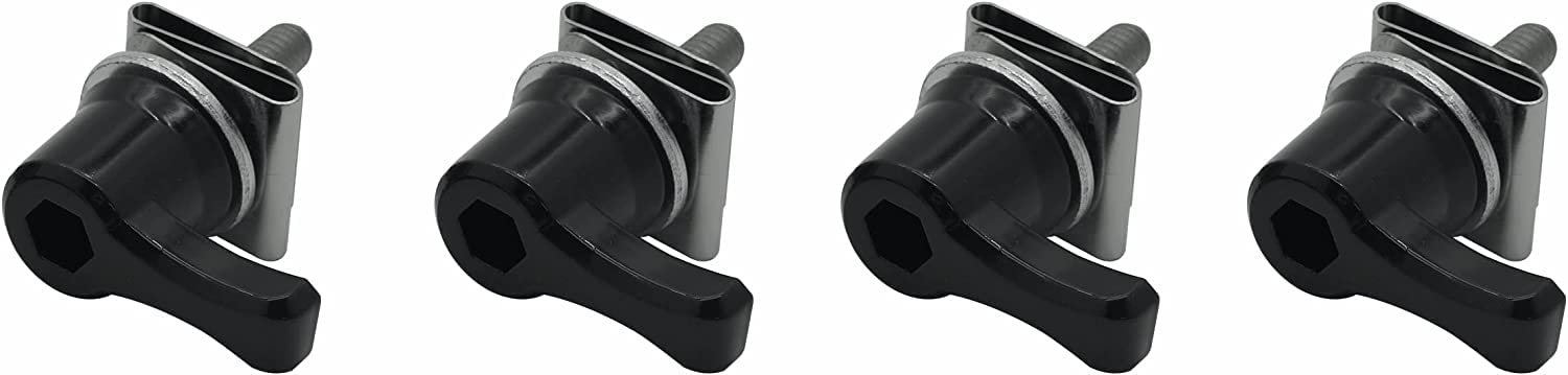 Saddlebag Mounting Hardware Theft Deterrent System Lock Fastener Bolt Nut for Harley Davidson Touring Road King Street Glide Electra Glide Road Glide 92-2024