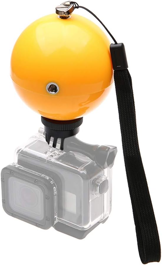 Xinvision Floating Buoyancy Ball - Float Diving Underwater Photography Device with Wrist Strap Adapters Screw for GoPro Hero 7/Hero 6/Hero 5 Action Camera