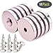 KYGNE 10 PACK Neodymium Disc Countersunk Hole Magnets, Strong, Permanent, Rare Earth Magnet With 10PACK Screws for Crafts