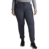 Dickies Dynamix Women Scrubs Pant Mid Rise Jogger DK227, XS, Pewter