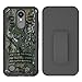 Case for LG Fortune Case, for LG Phoenix 3 Case,for LG Risio 2 Case, Ueokeird Heavy Duty Armor Shock Proof Dual Layer Swivel Belt Clip Holster Kickstand Combo Case Cover for LG K4 2017 (camo)