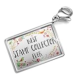Clip on Charm & Bracelet Set Happy Floral Border