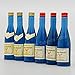 Odoria 1/12 Miniature Beer Bottles 6Pcs Dollhouse Decoration Accessories, Blue
