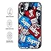 Kplvet iPhone X Xs Case,Non Slip Ultra Soft Embossed Craft Non Faded Durable Coloring Slim Thin 5.8 Inches iPhone X Xs Case,Street Fashion Stylish Basic Protective Phone Cover (Boxing Gloves)