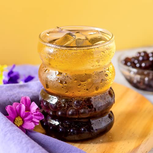 TEA ZONE [7 POUNDS] BLUEBERRY POPPING PEARLS FOR BOBA TEA BEVERAGES, SWEETS, ICE CREAM TOPPING | B2056