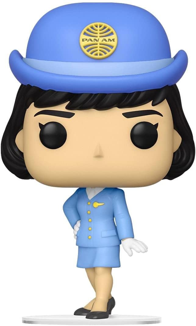 Funko POP! Ad Icons: Pan Am Stewardess Am - Stewardess Without Bag - Pan-Am - Collectable Vinyl Figure - Gift Idea - Official Merchandise - Toys for Kids & Adults - Ad Icons Fans