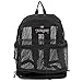 Travel Sport Transparent See Through Mesh Backpack/ School Bag (Black)