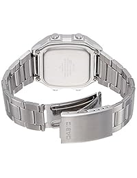 Casio AE1200WHD-1AV de los hombres reloj de cuarzo de acero inoxidable de plata con dial digital