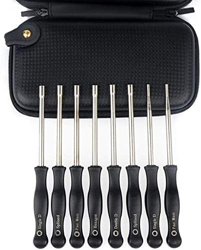 AKARUED Carburetor Adjustment Tool, Carburetor Adjustment Kit, 2 Cycle Carburetor Screwdriver Tools, Small Engine Carb Adjustment Tool