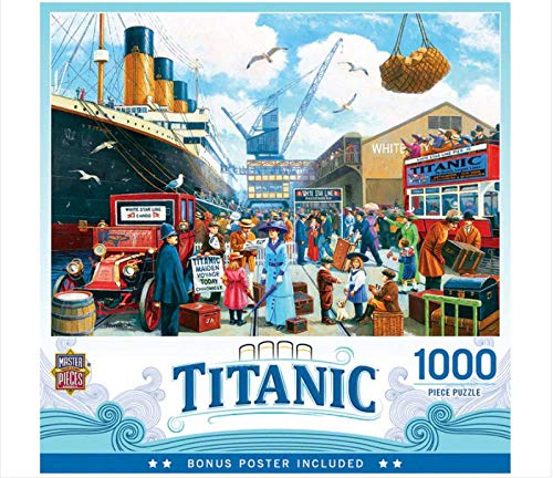Titanic Boarding 1000 piece jigsaw puzzle 680mm x 489mm (mpc) (60346)