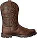ARIAT mens Ariat Groundbreaker Round Toe Work Boot Men s Safety Wide Calf Work Boots, Brown, 9 US