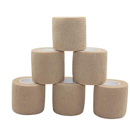 NT First Step Cohesive Bandage 5cm x 4.5m (Skin, Box of 6)