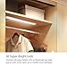 1byone Wireless Motion Sensor LED Light, Rechargeable Portable 36 LEDs Night Light Bar with Magnetic Strip Lighting for Closet, Cabinet, Bedroom, Washroom, Hallway, Wardrobe, Bookcase