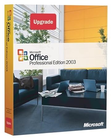 Microsoft Office Professional Edition 2003 Upgrade [OLD VERSION]