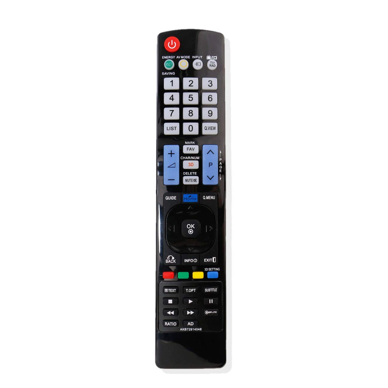 VINABTY AKB72914048 Remote Control Replaced for LG Plasma TV 32LW4500 42LW451C 42LW540U 42LW451C 42LW5400 42LW450U 47LW450U 47LW451C 47LW540U 55LW450U 47LK950 55LW4500