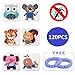 Mosquito Repellent Patch 120 Count , Insect Repellent Resealable Stickers with 2 Bracelet - Non-Toxic, Nature Citronella, Lemongrass and Eucalyptus, Up To 24 Hour of Protection, Apply To Skin and Clot